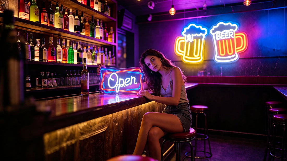 The “OPEN” Neon Sign: A Welcoming Glow for Modern Businesses