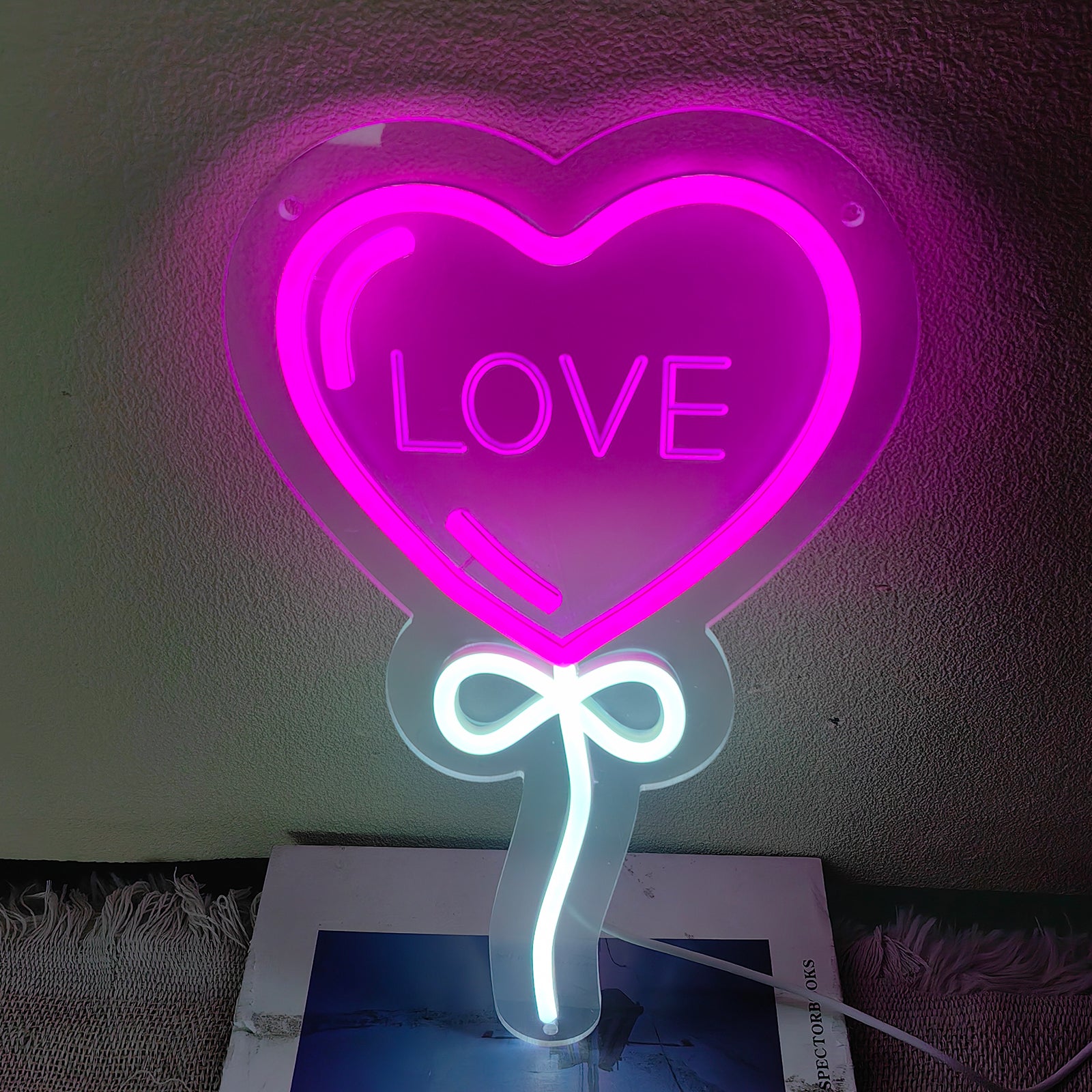 Love Heart LED Neon Sign