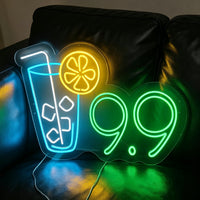 $9.9 Neon-style Sign