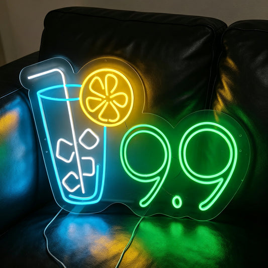 $9.9 Neon-style Sign